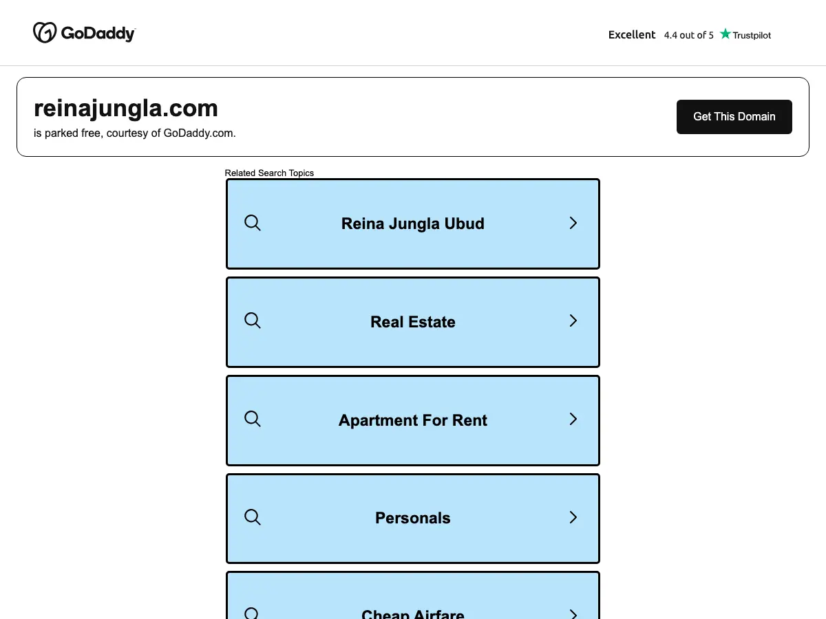Reina Jungla's website