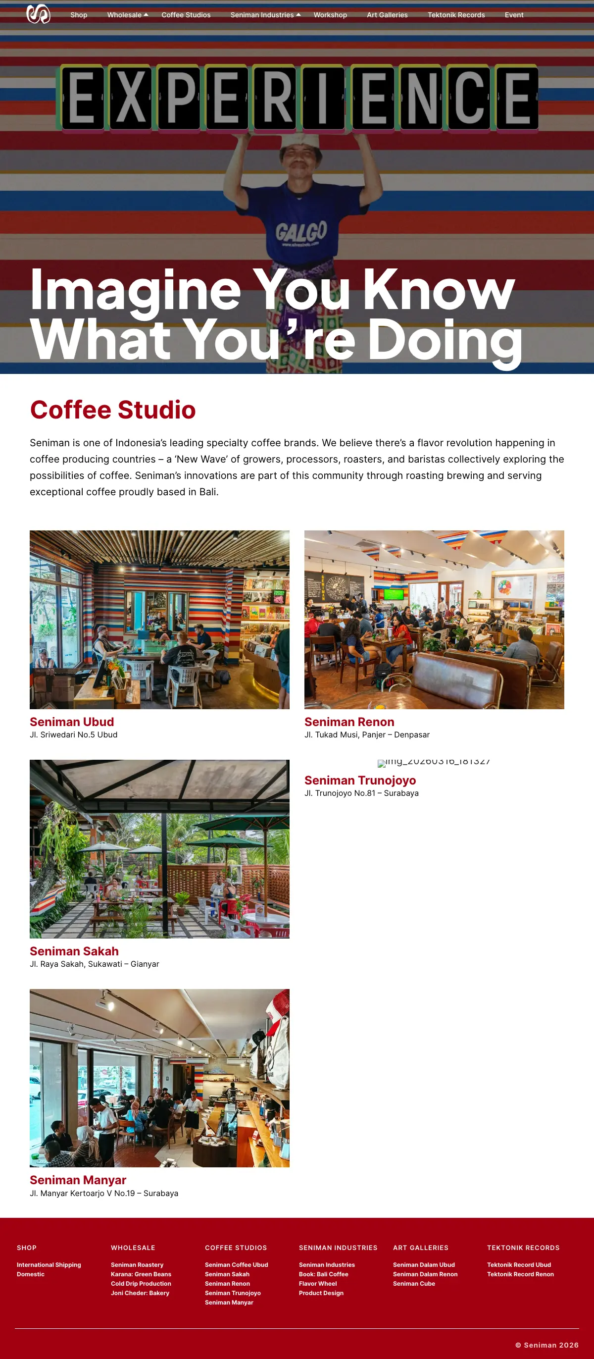 Seniman Coffee Studio, photo 1