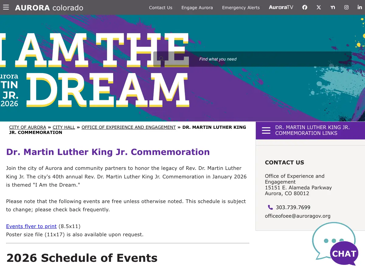 Martin Luther King Jr Library's website