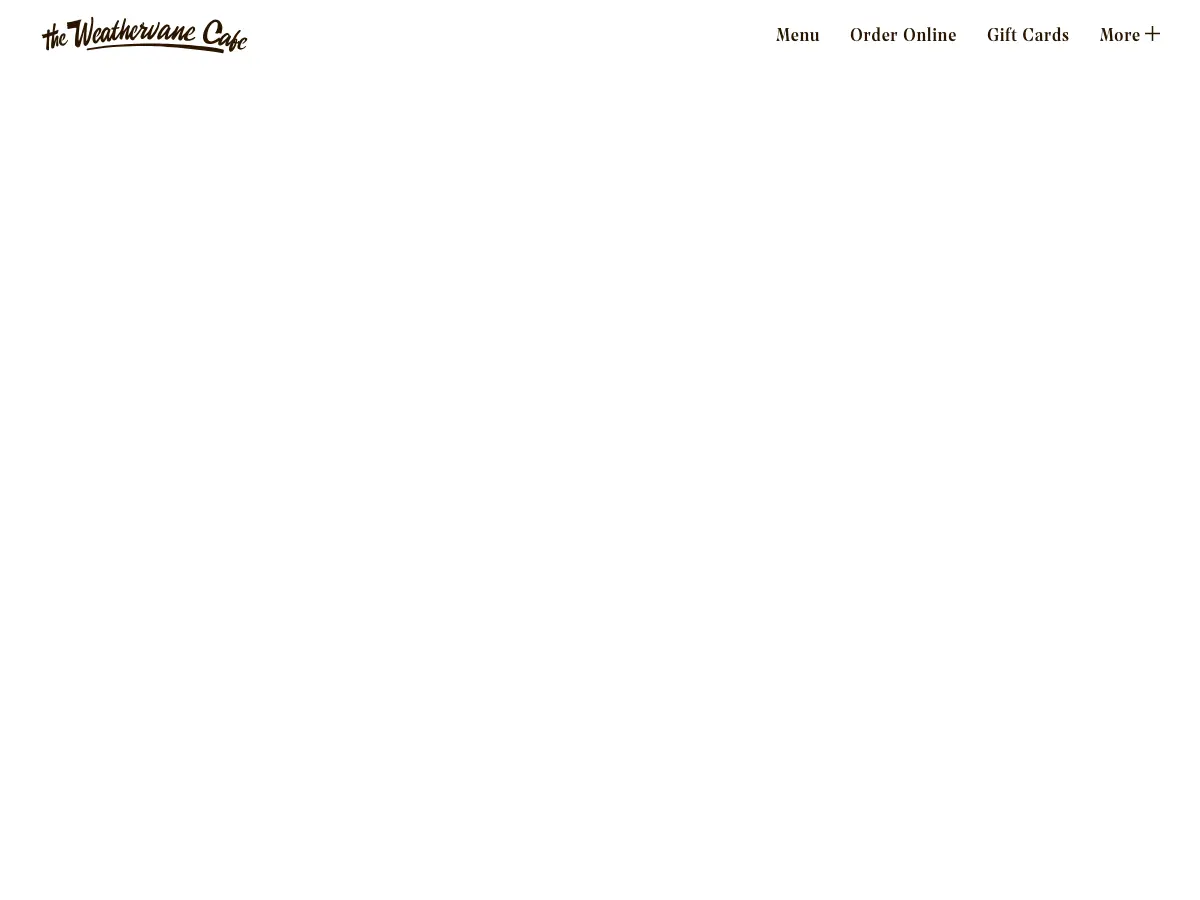 The Weathervane Cafe's website