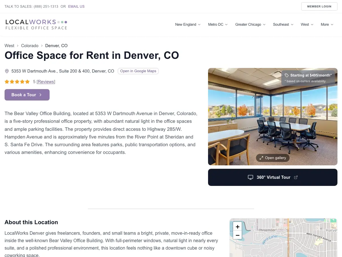 LocalWorks Denver's website