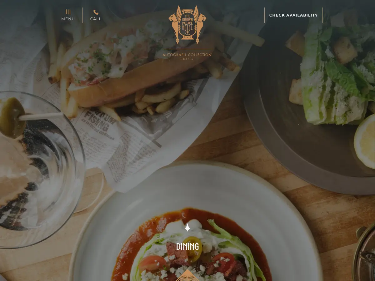 Brown Palace Coffee & Tea Co.'s website