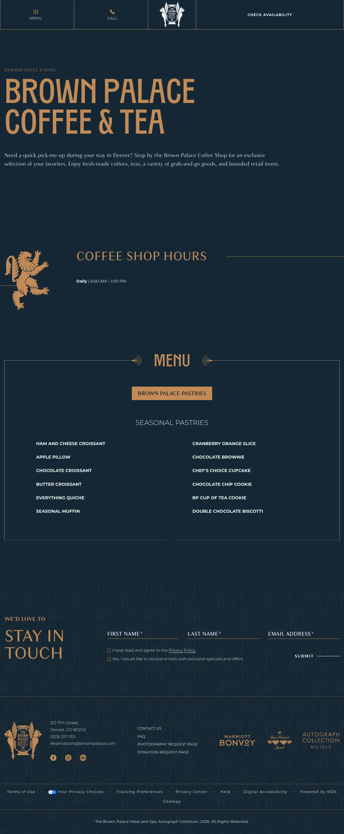 Brown Palace Coffee & Tea Co., photo 1