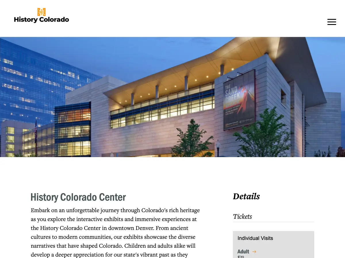 Rendezvous Cafe's website