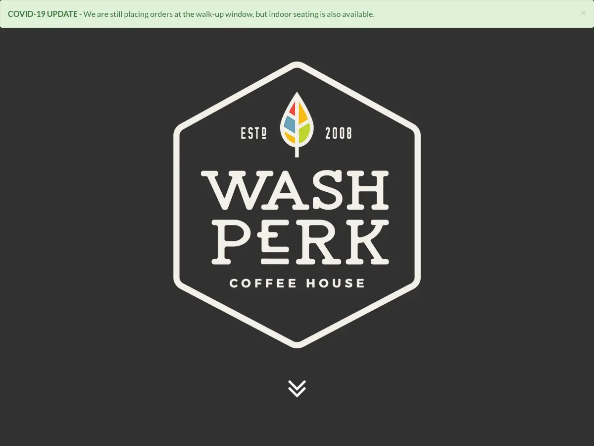 Wash Perk's website