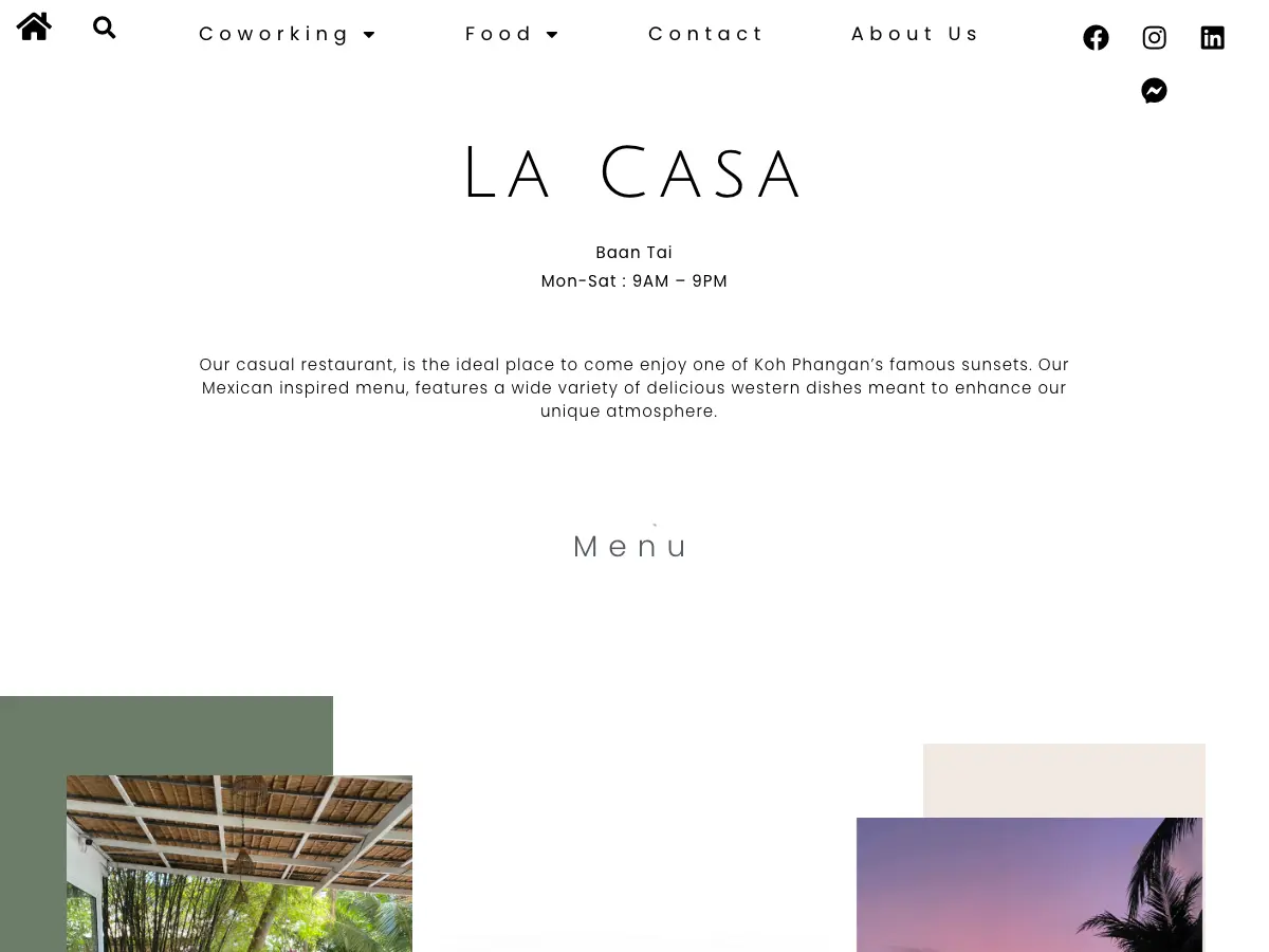 La Casa's website