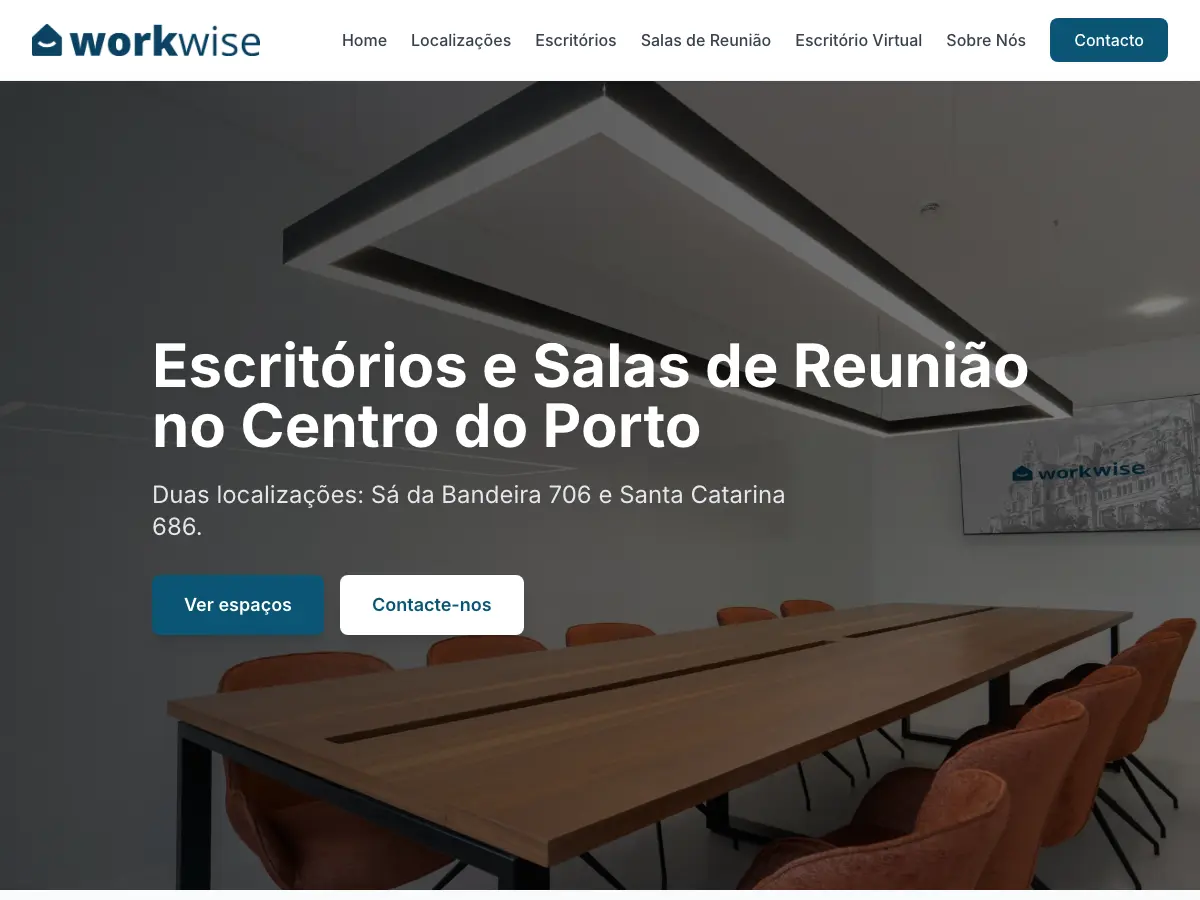 Work Wise Co-Working & Offices's website