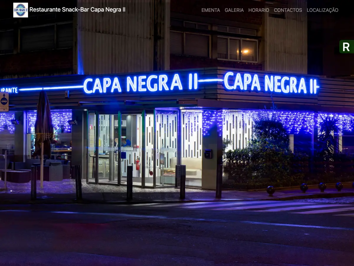 Capa Negra II's website