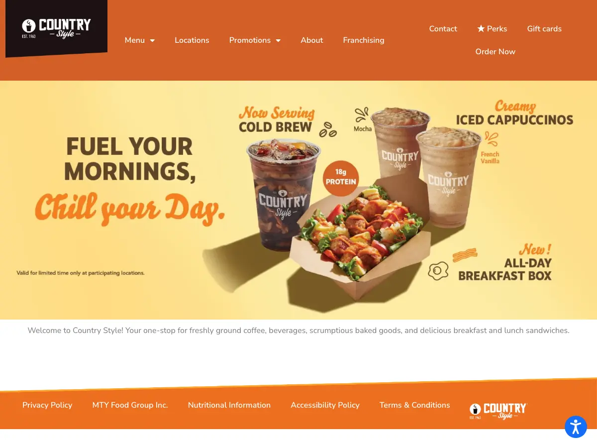 Country Style's website