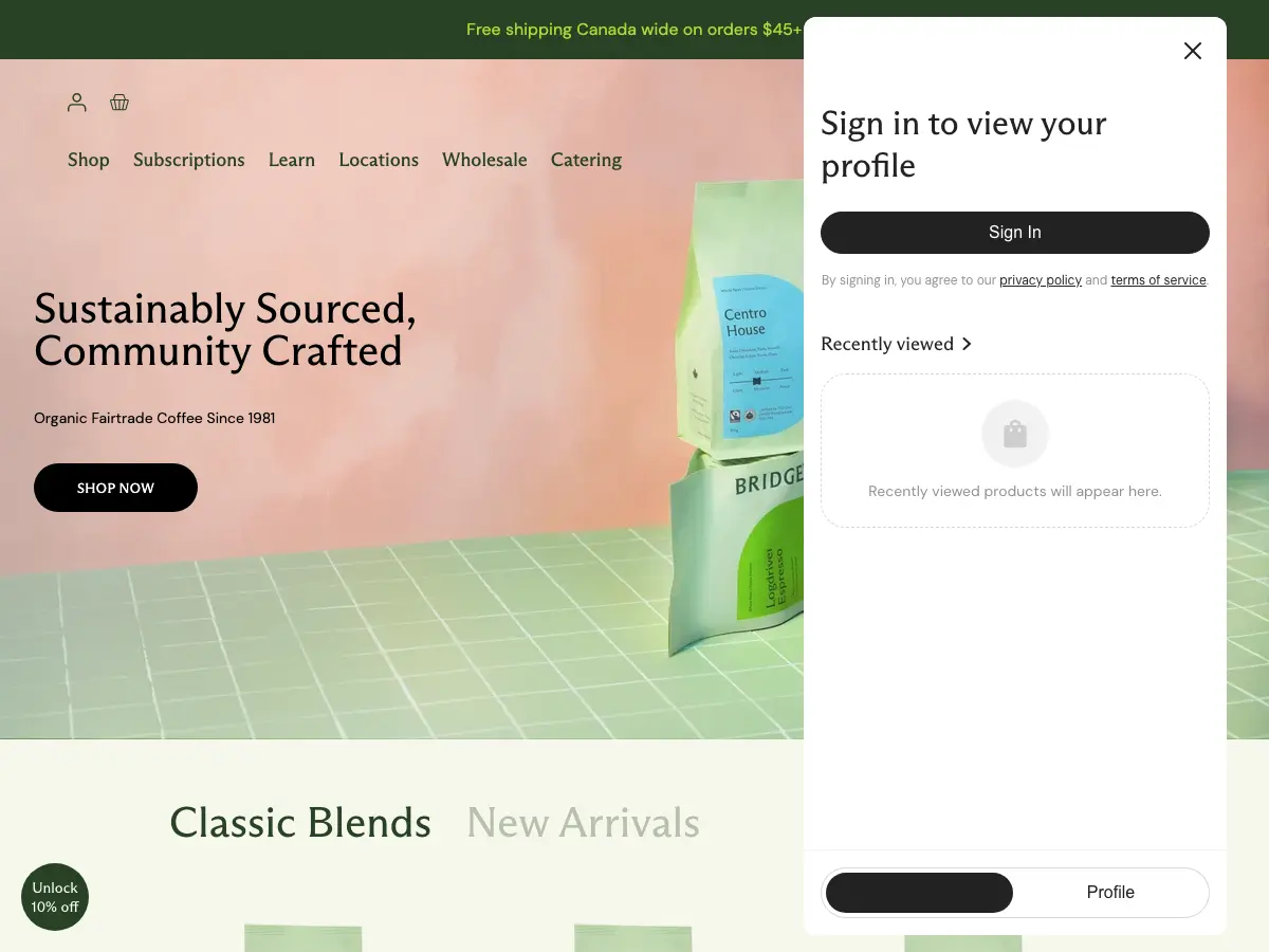 Bridgehead's website
