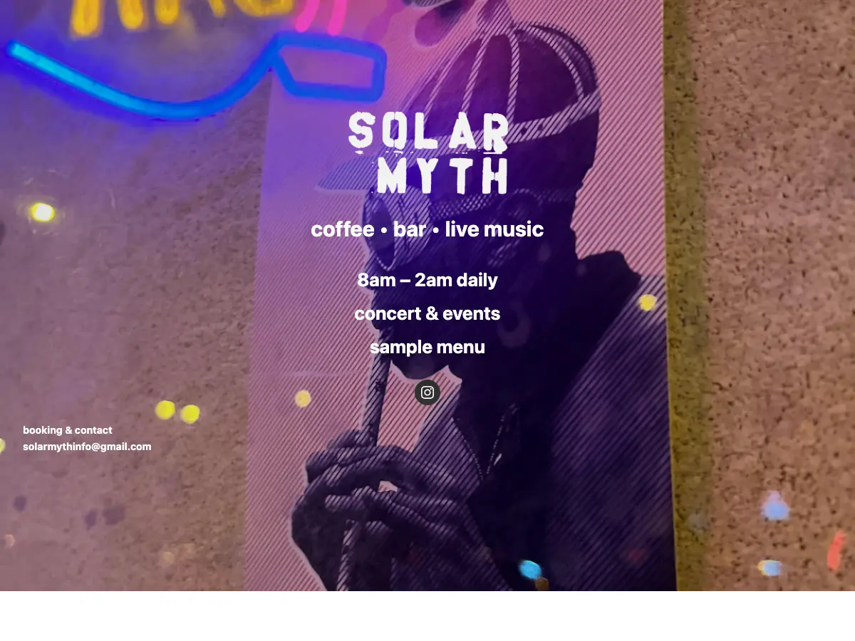 Solar Myth's website