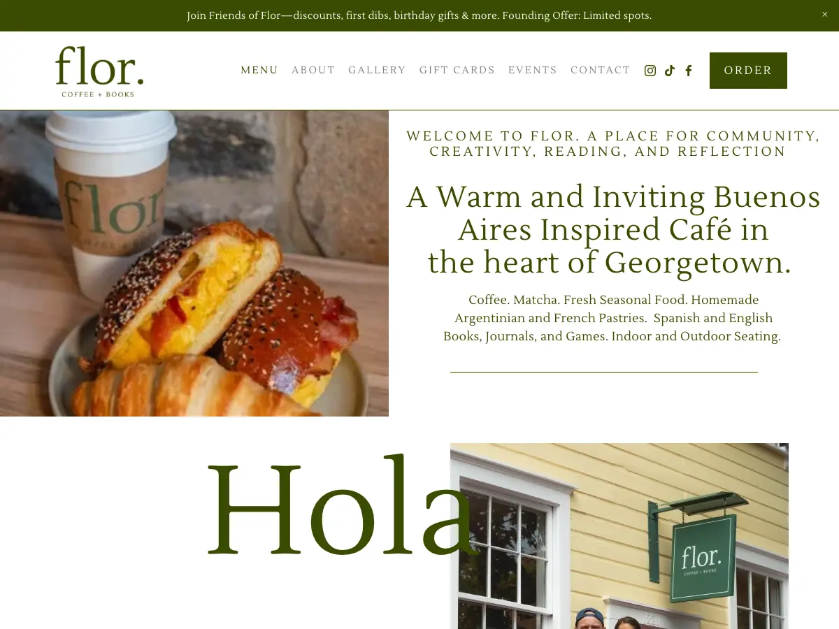 Flor's website