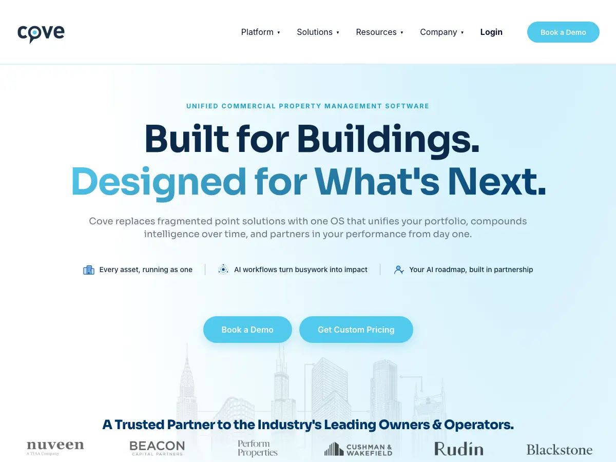 Cove's website