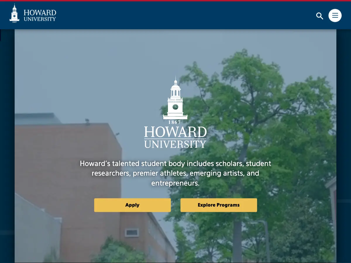 Andrew Rankin Memorial Chapel, Frederick Douglas Memorial Hall, Founders Library's website