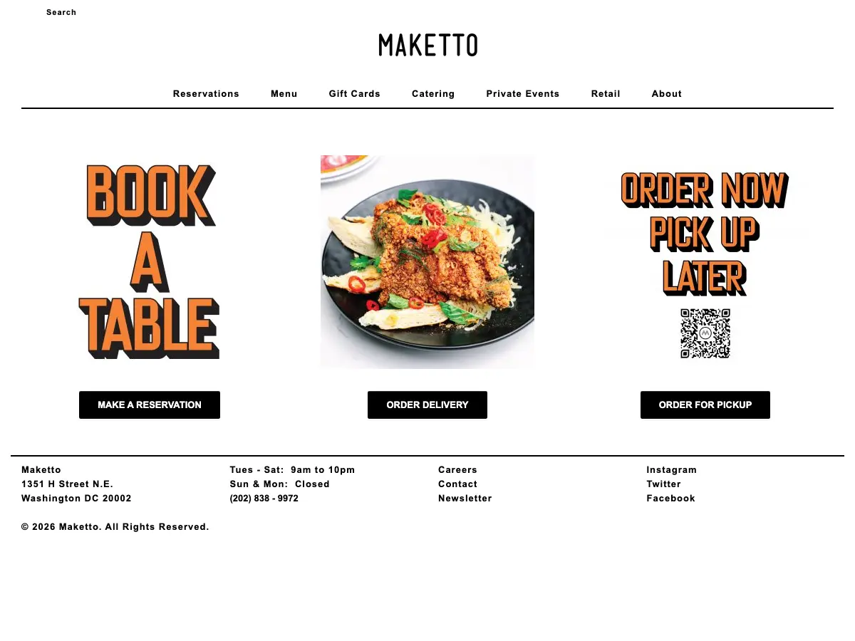 Maketto's website