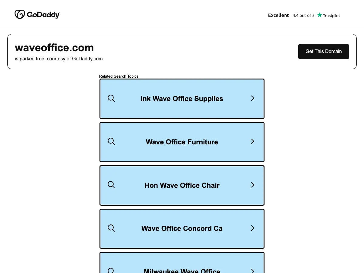 WaveOffice at The Hub's website