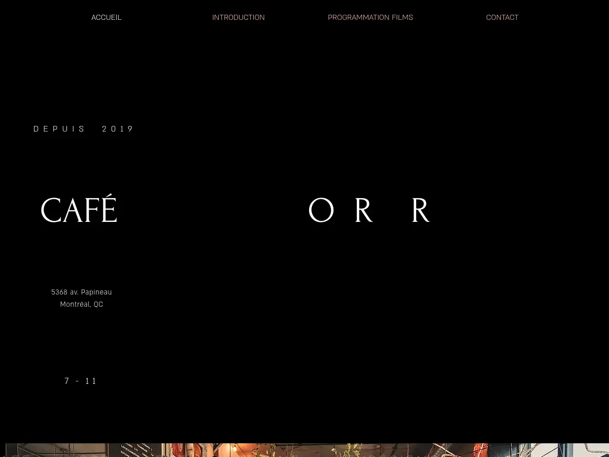 Café Orr's website