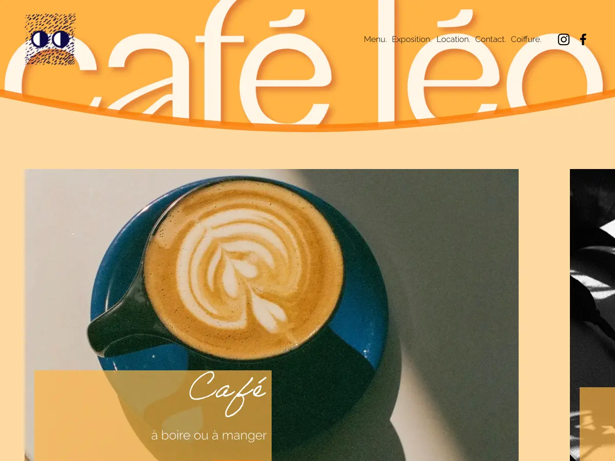 Café Léo's website