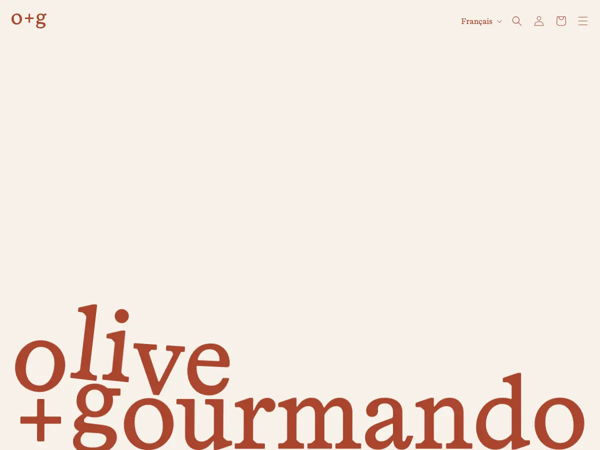 Olive et Gourmando's website
