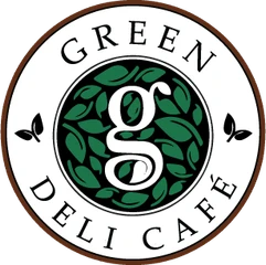 Green deli cafe logo