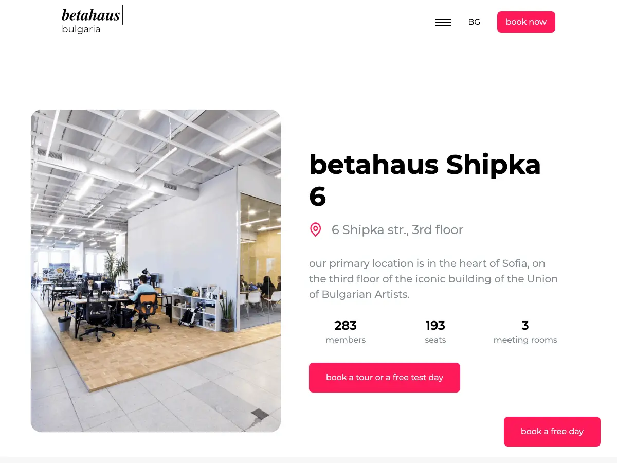 betahaus's website
