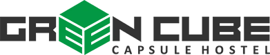 Green Cube Hostel logo