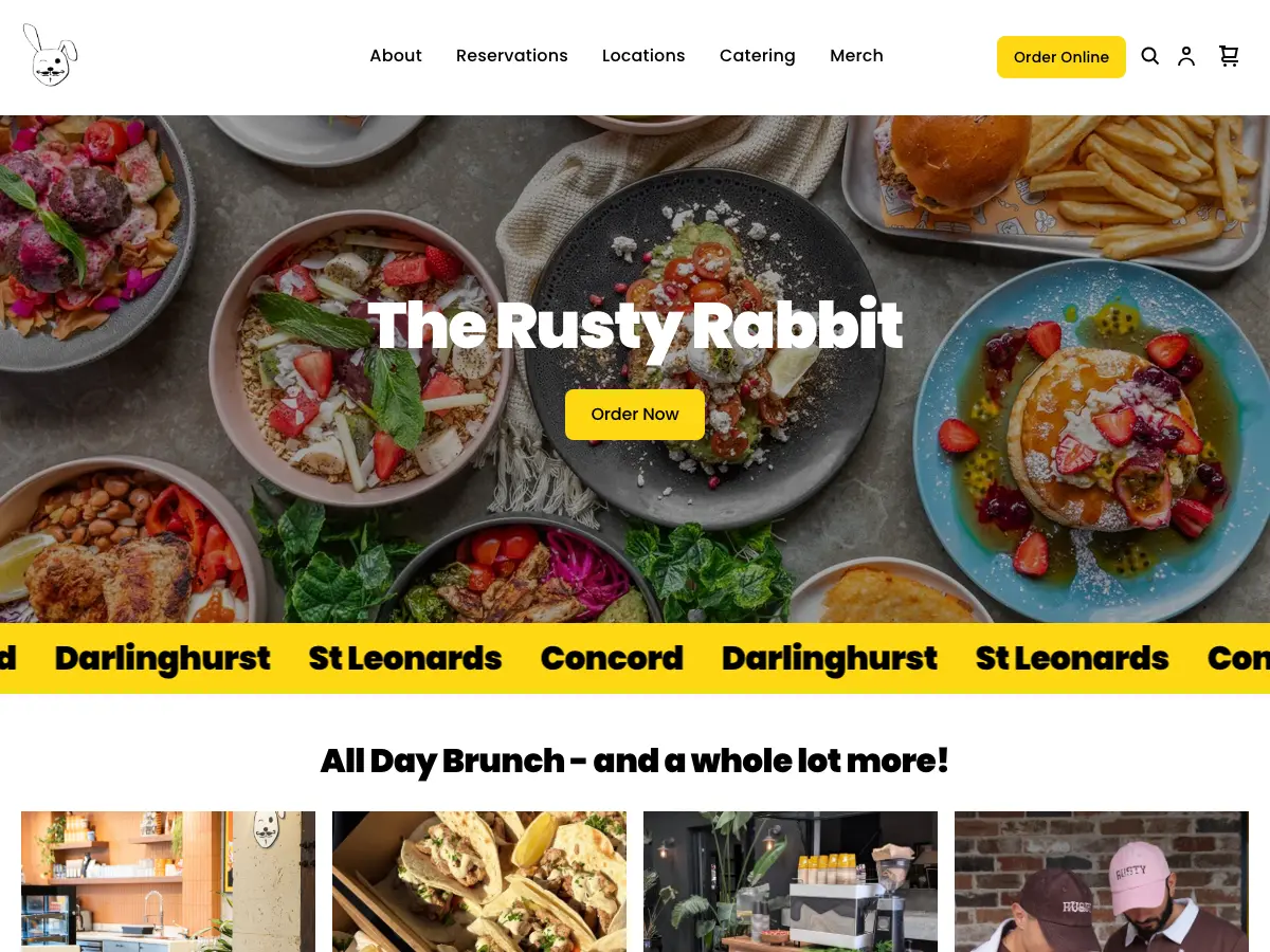The Rusty Rabbit's website