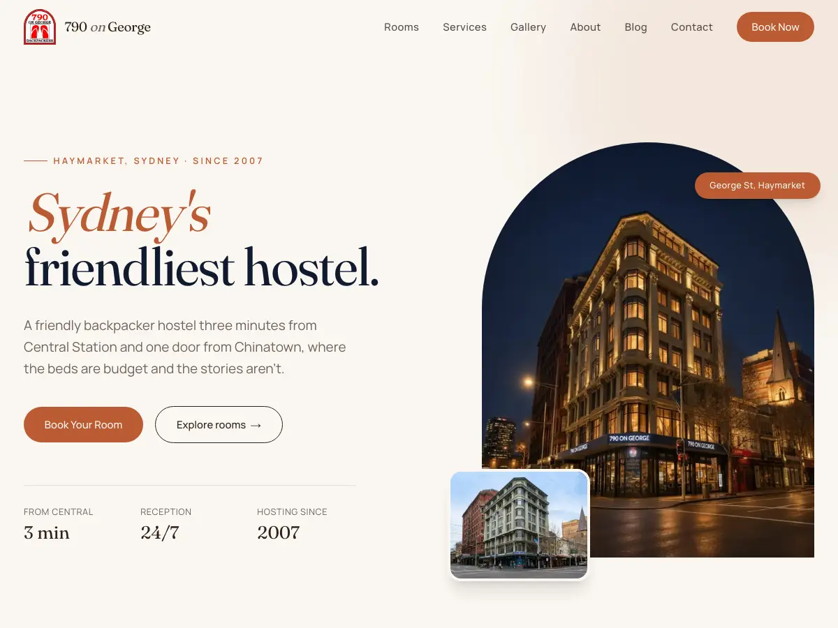 790 on George Backpackers's website