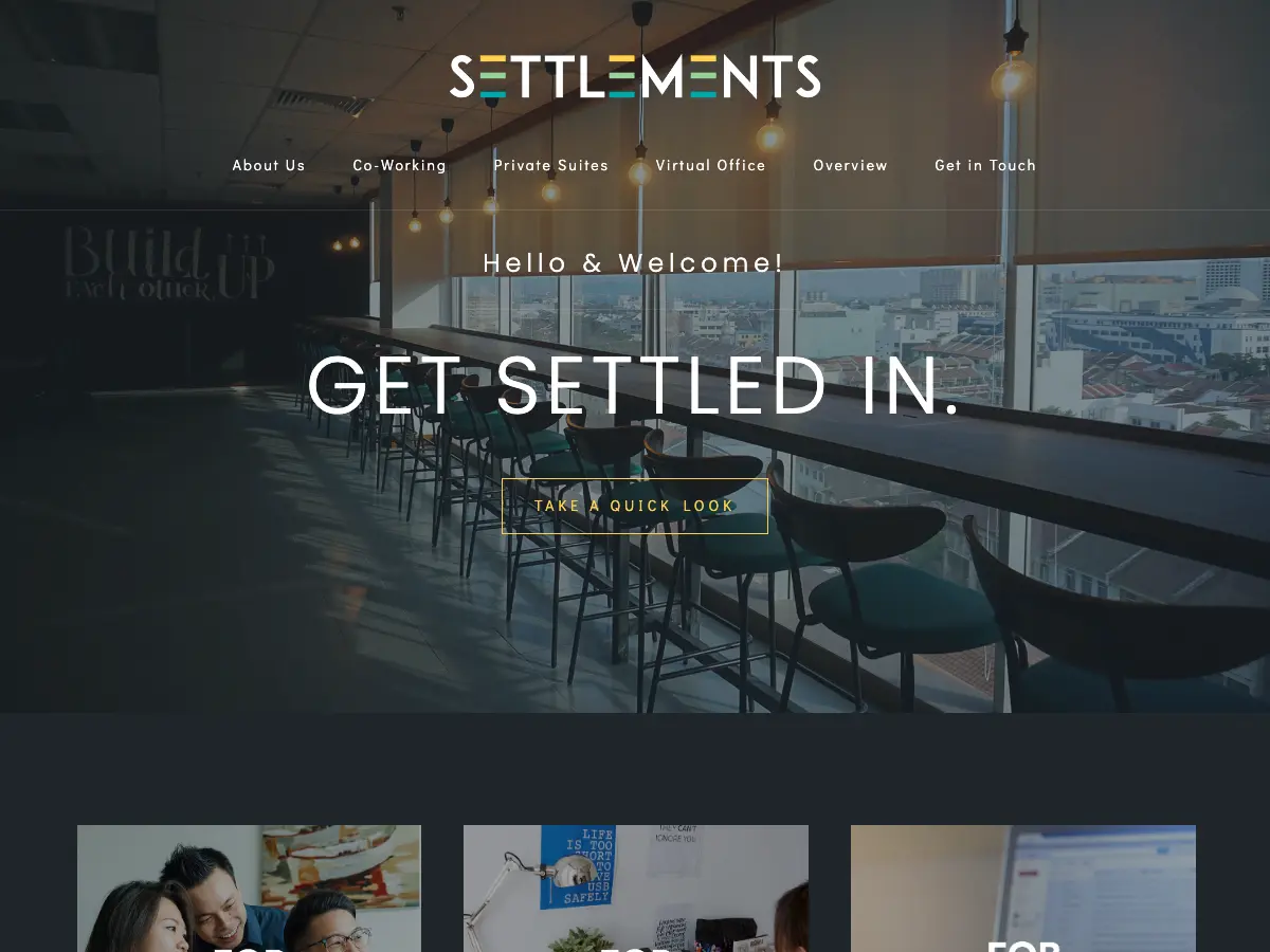 Settlements's website