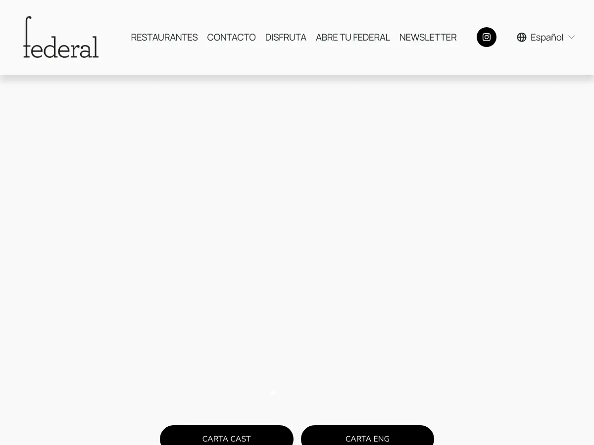 Federal Cafè Sant Antoni's website
