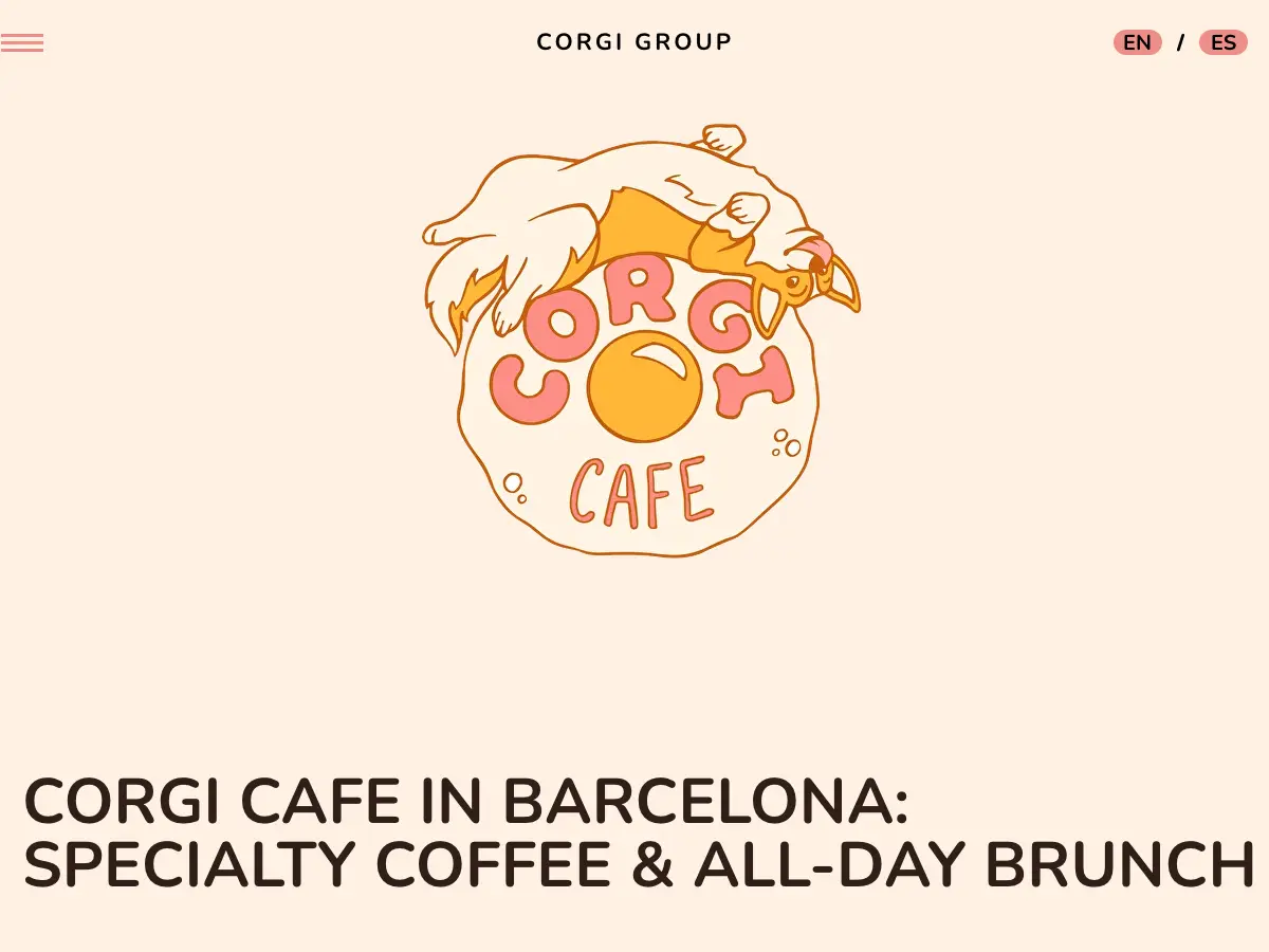 Corgi Cafè | Gòtic's website