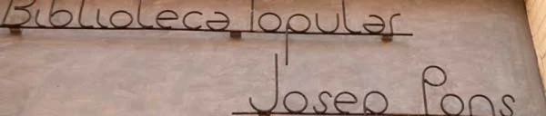 Biblioteca Popular Josep Pons logo