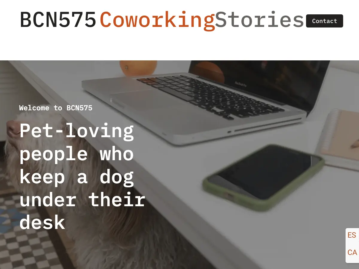 Coworking BCN575's website