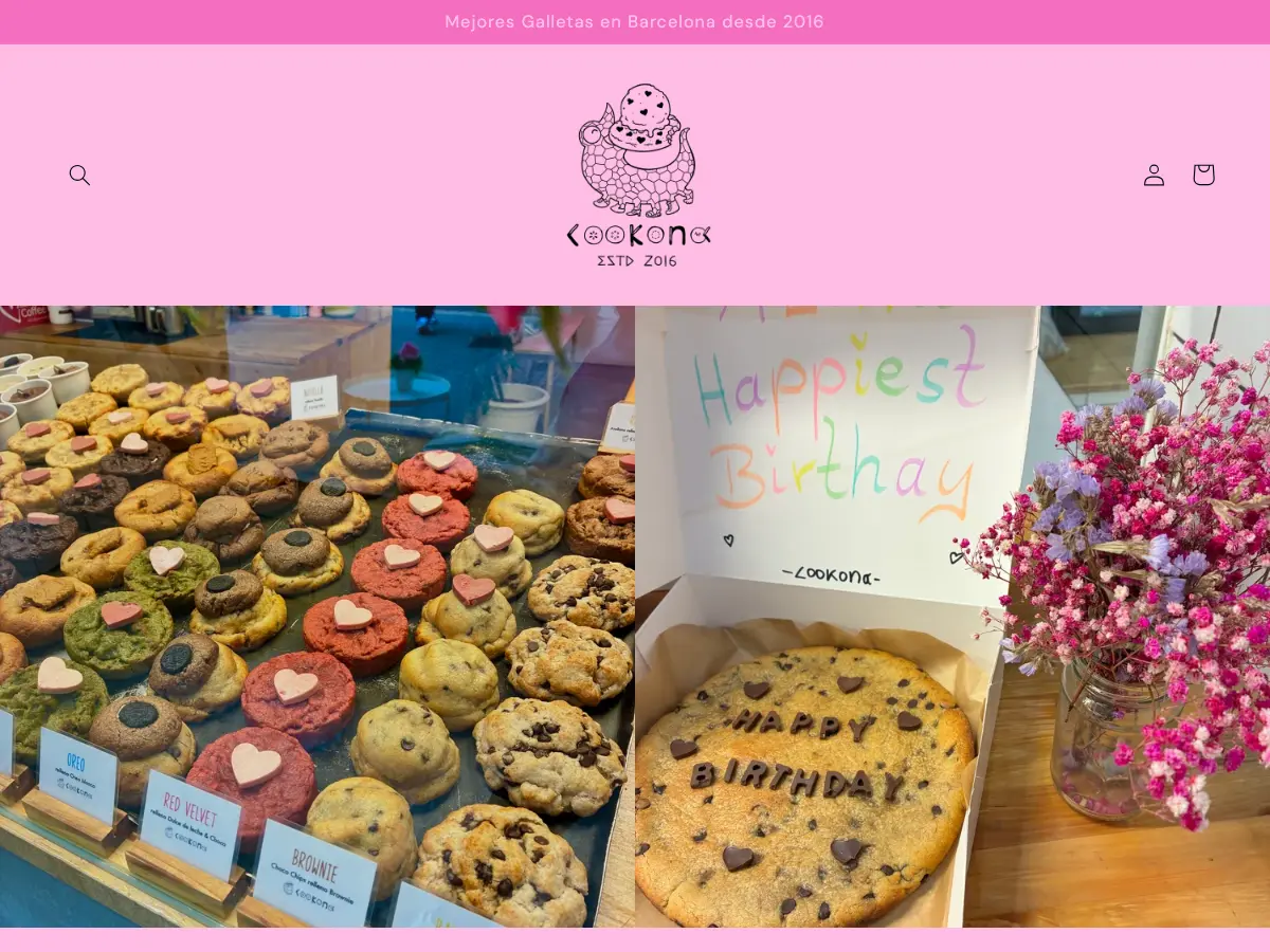 COOKONA's website
