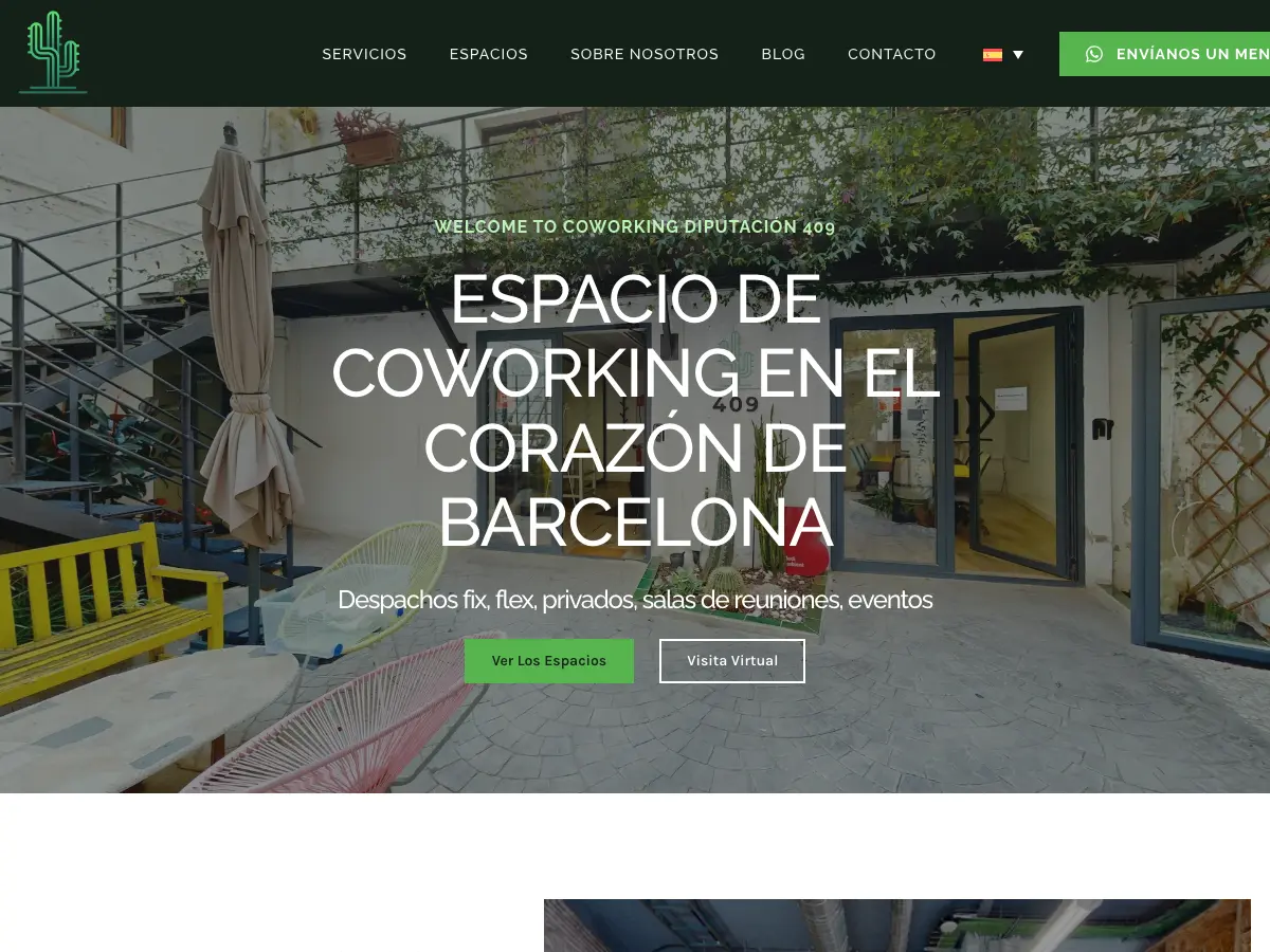 Diputació 409's website