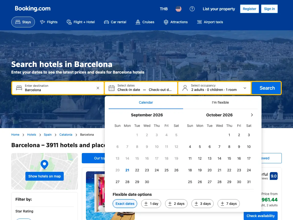 Hostel Friends Barcelona's website