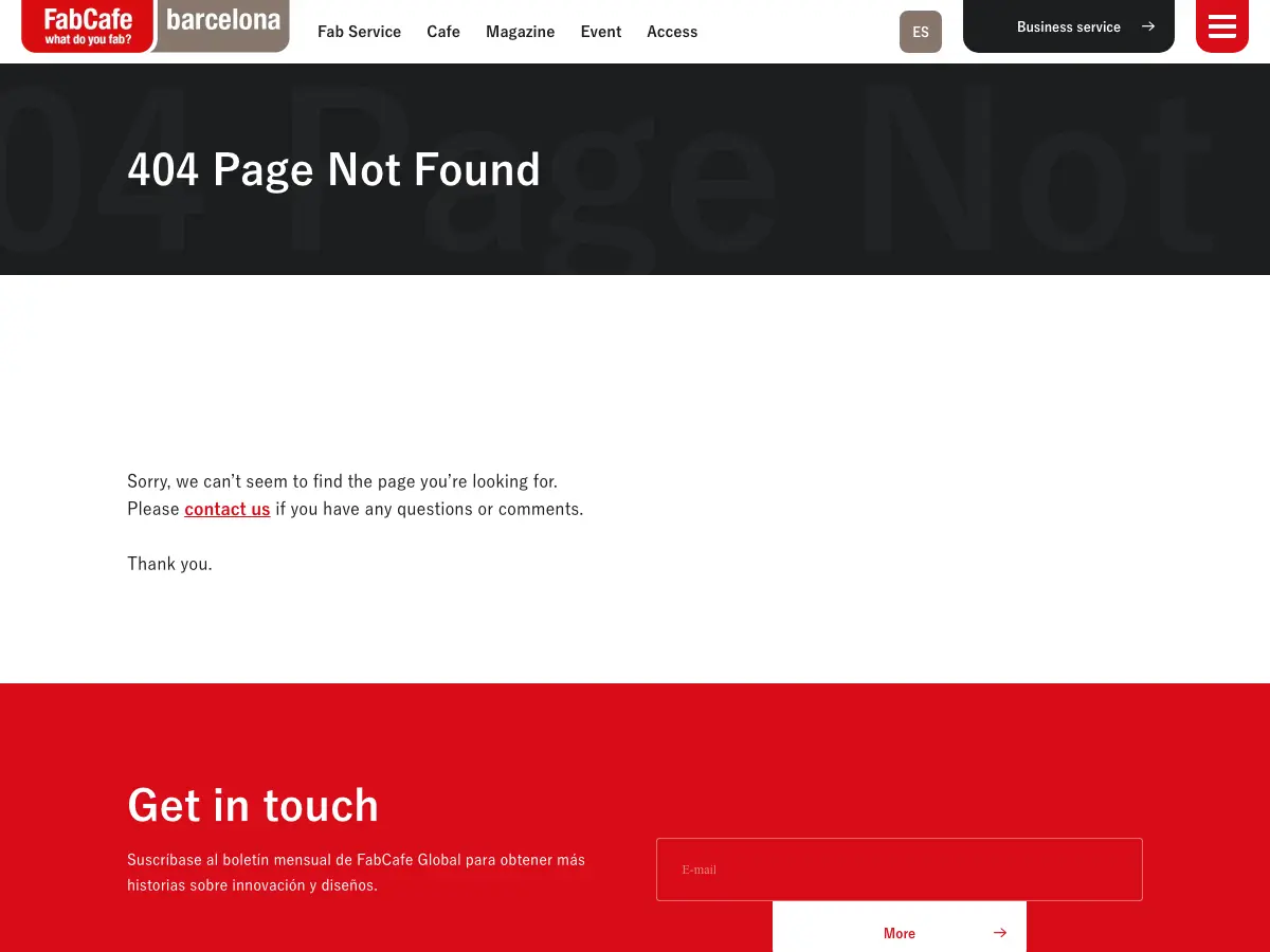 FabCafe Barcelona's website