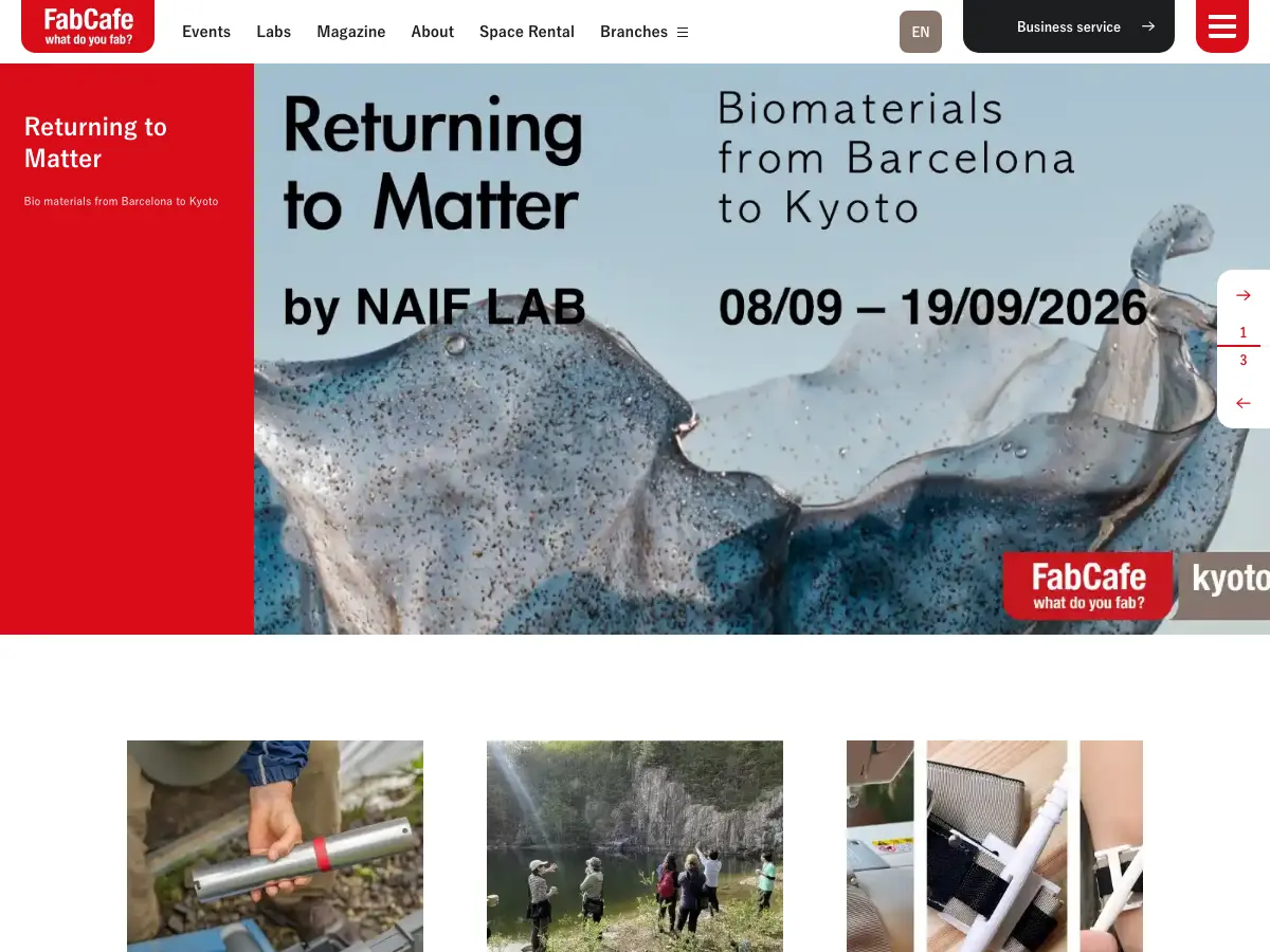 FabCafe Barcelona's website