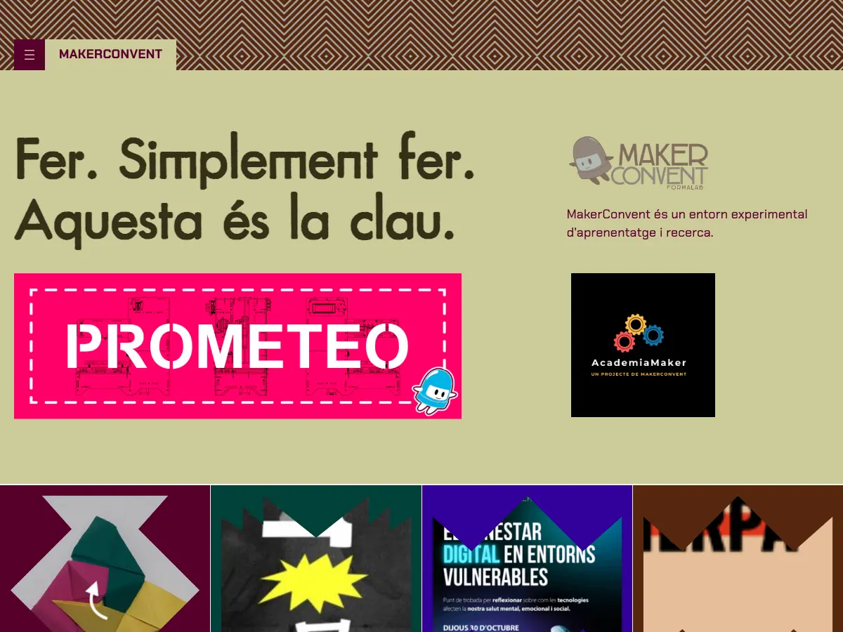 MakerConvent's website