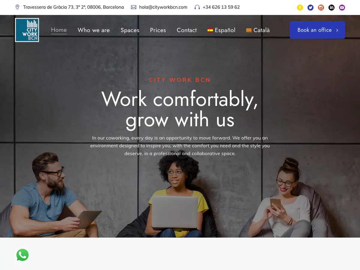 City Work BCN's website