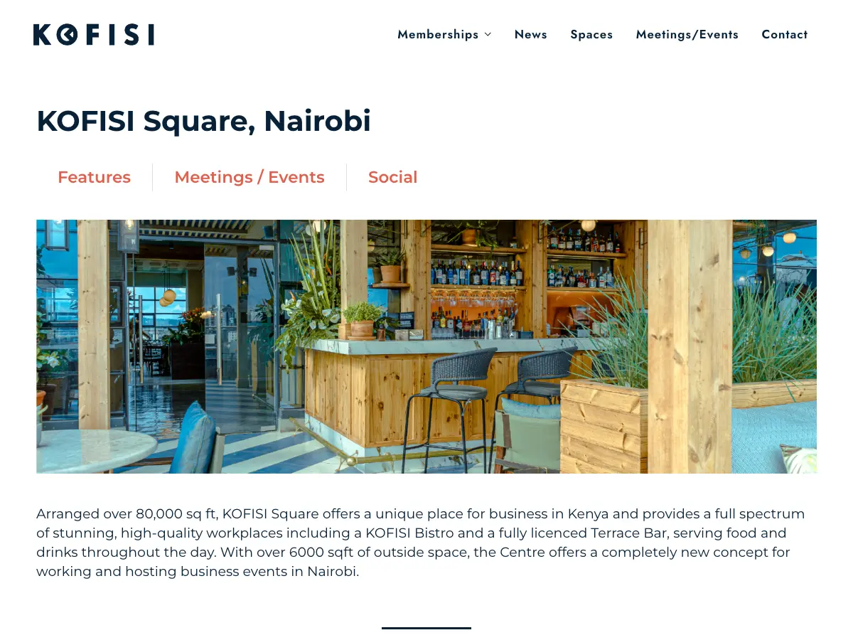 KOFISI Riverside's website
