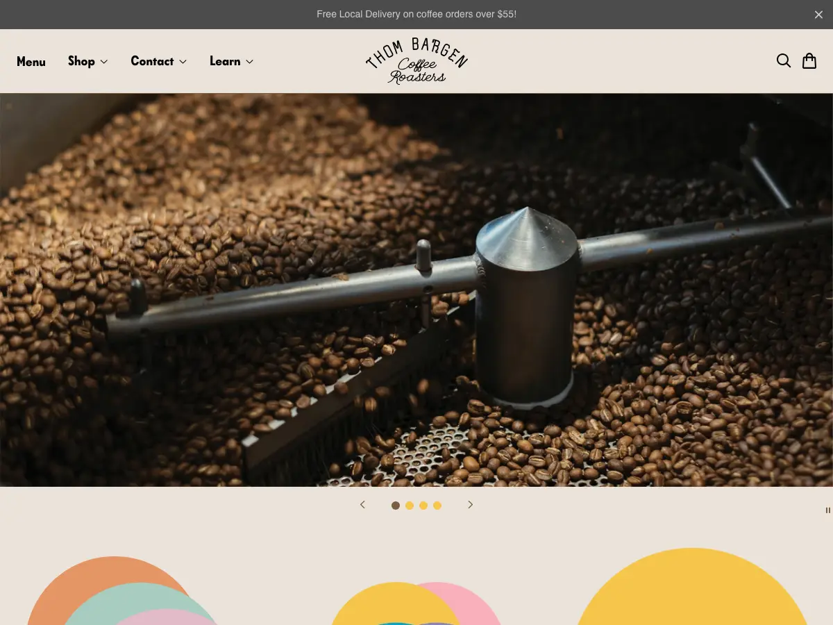 Thom Bargen's website