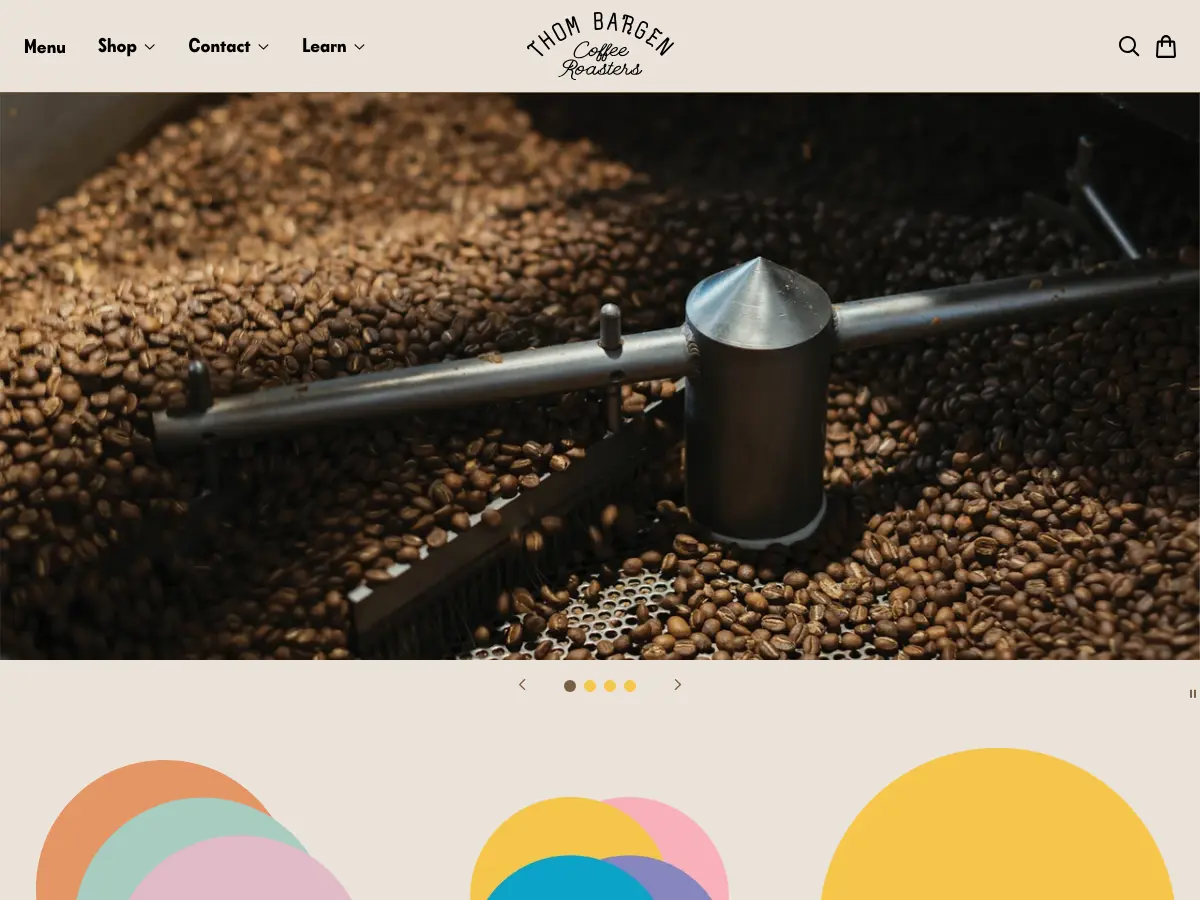 Thom Bargen's website