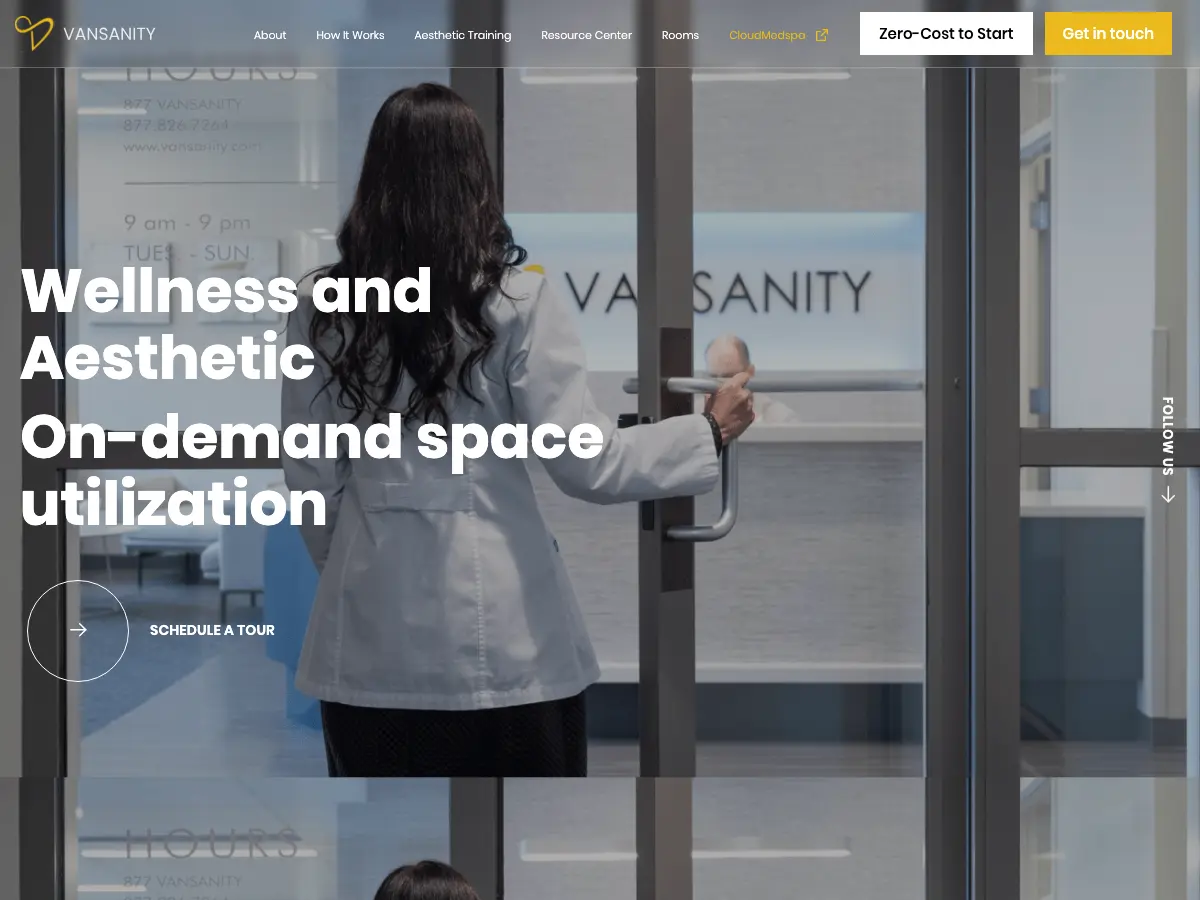 Vansanity's website