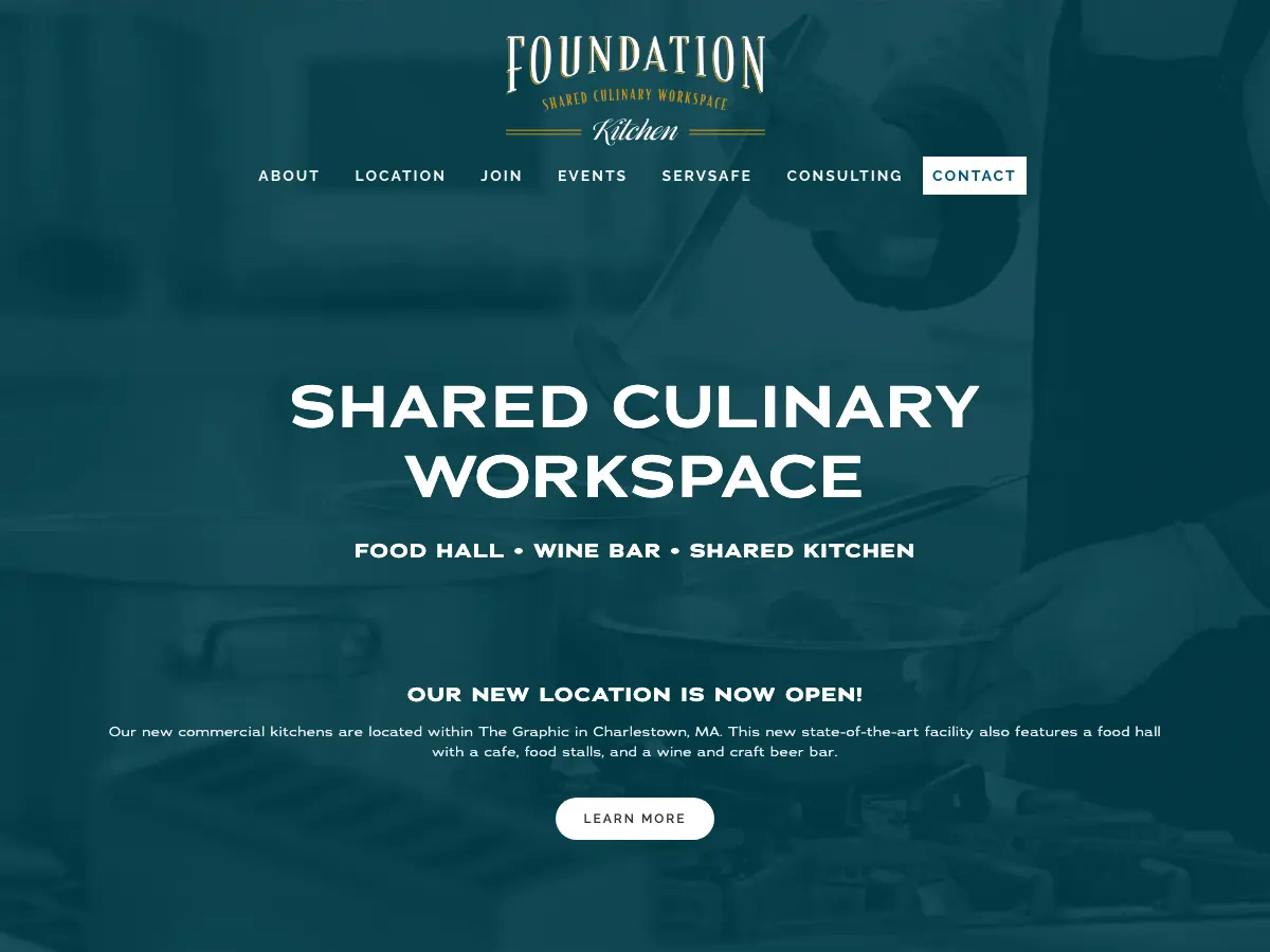 Foundation Kitchen's website