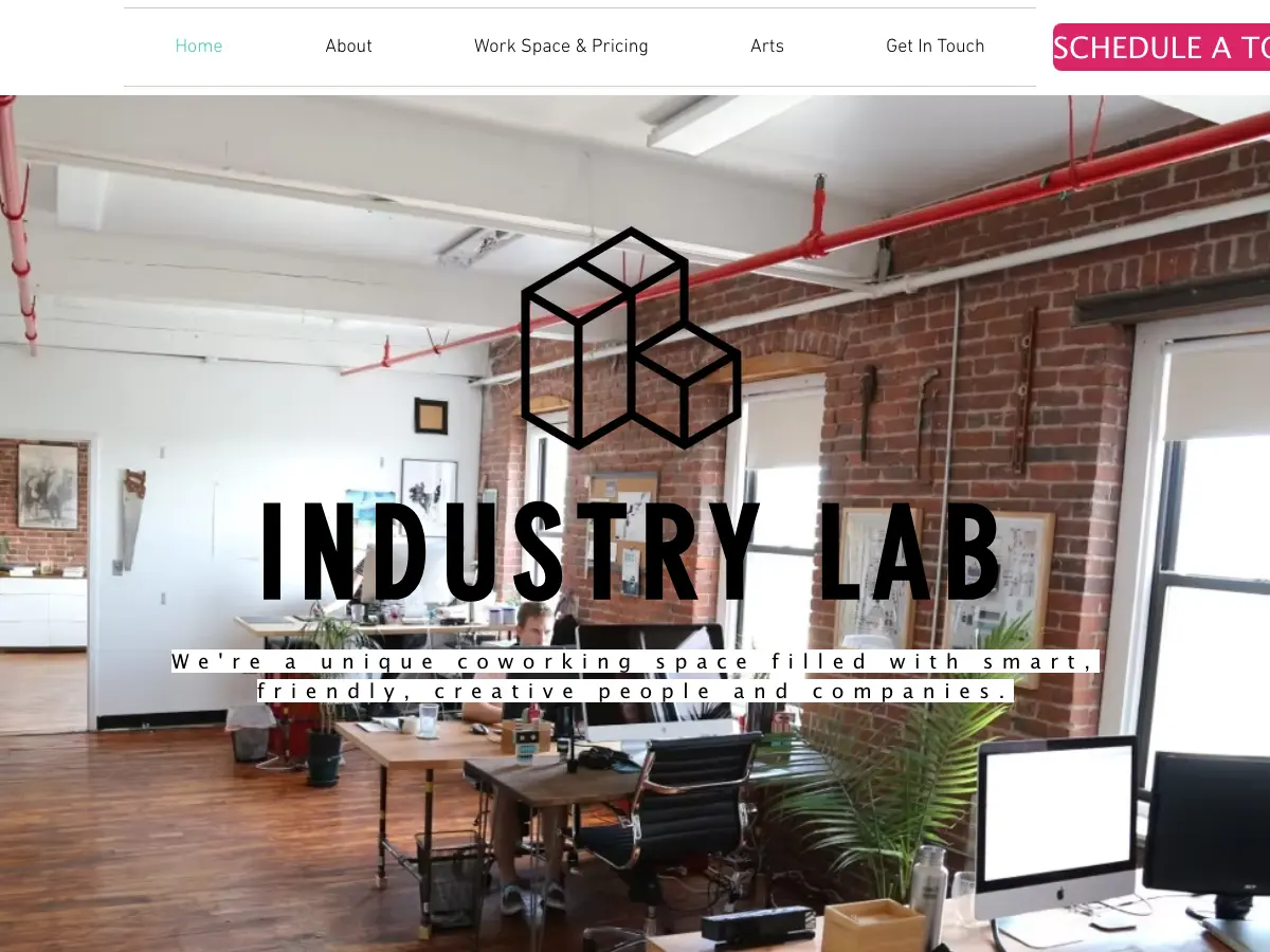 Industry Lab's website