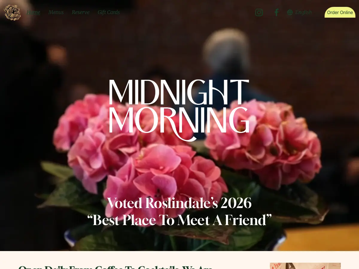 Midnight Morning's website