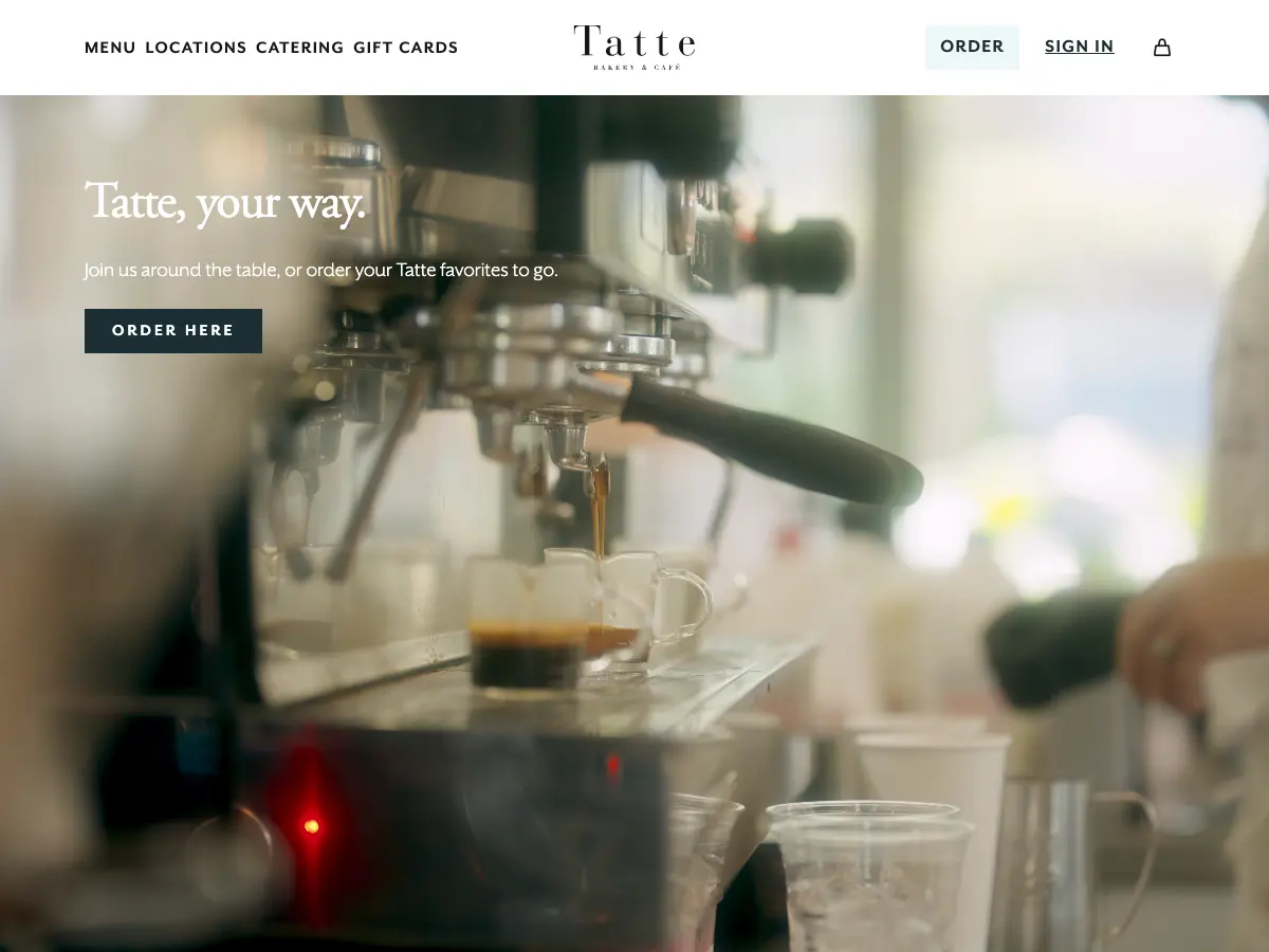 Tatte Bakery & Cafe | Cambridge Crossing's website