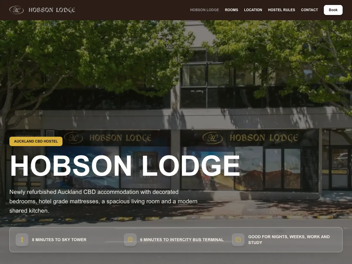 Hobson Lodge's website