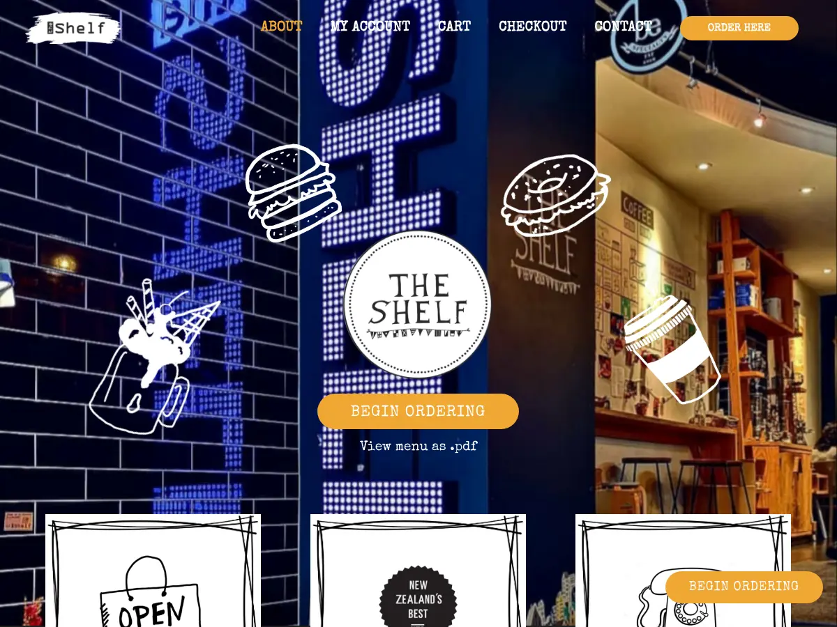 The Shelf's website